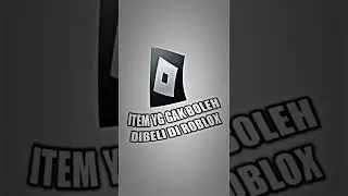 BERHATI HATI KALAU BELI ITEM DI ROBLOX❗❗