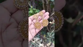 DIY Earings....😱 #craft #diy #earings #trending #shorts #youtubeshorts