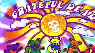 Grateful Dead™ Sunshine Bears Tie-Dye T-Shirt by Liquid Blue