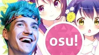 Ninja Mentions osu! and It's Cute