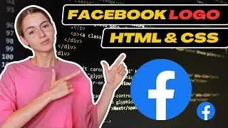 Facebook Logo using HTML & CSS tutorial | Web Development