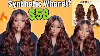 THIS IS CRAZY! $58 Glueless Pre-Cut, Plucked & Styled Wig | Sensationnel Did That! Synthetic WHERE!?