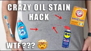 How to Get Oil Stains Out of Clothes 