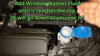 How to refill window washer fluid in an Audi A3 (2022 - 2024)