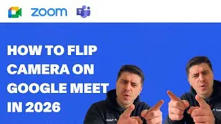How to Mirror Flip Camera on Google Meet in 2024