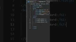 Create Your First Website With Hello Word