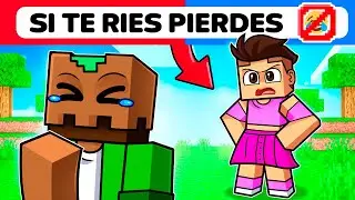 Minecraft pero SI TE RIES PIERDES...