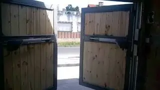 Automatizacion de porton pivotante con motor VDS