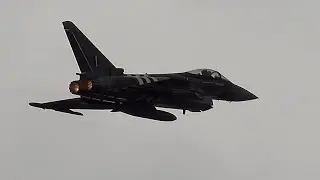 Stnning.Typhoon.Dark Skies.Duxford 2024