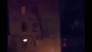 Criatura maligna filmada em prédio da Rússia video 2013