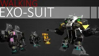 Exo-Suits | Walking/Arms | Space Engineers