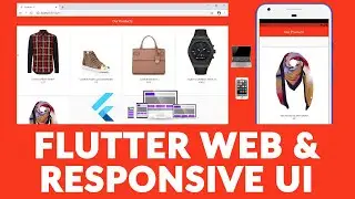 Flutter Web Stable ? Coding a Responsive Products UI | Single Code Base For Web And App