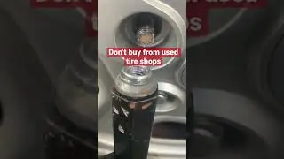 Don’t go to cut rate used tire shops.