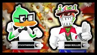 HIGH ROLLER BOSS REACTION - Corporate Clash Maypril Toons