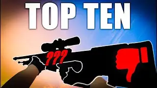 Top 10 WORST AWP Skins In CS:GO (2022)