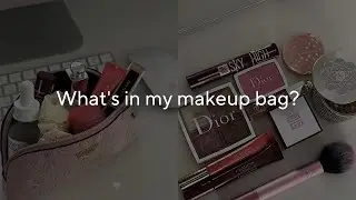 что в моей косметичке // what's in my makeup bag