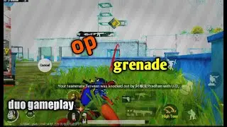 OP GRENADE // DUO RUSH GAMEPLAY || BGMI