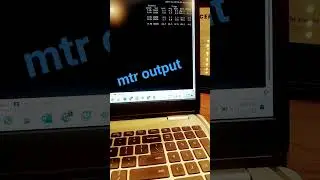 MTR output look | linux | networks #youtubeshorts