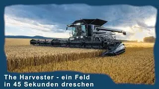 Der Mähdrescher - Getreidefeld in 45 Sekunden abernten #mähdrescher #combine #harvester