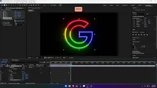 Neon Logo Reveal | 67/365 After Effects Tutorial