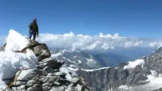 На вершине Маттерхорна