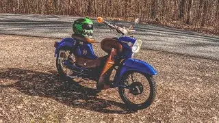 Motorenanlassen Simson Star und Proberunde