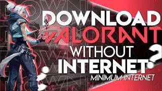 [HINDI] How To Play VALORANT Without Downloading |  Minimum Internet | Copy One PC To Other | MrGeek