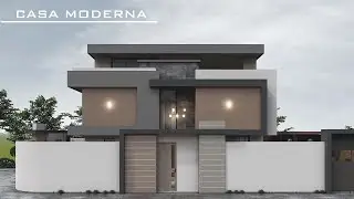 CASA MODERNA DE 2 PISOS