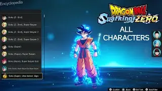 DRAGON BALL: Sparking! ZERO - ALL Playable Characters - Full Roster (All Fighters)