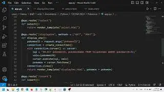 Flask MySQL video 5 - INSERT statement