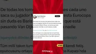 Barış Alper ile ilgili Hollanda maçından sonra yabancı futbolseverlerin attığı bazı twitler.