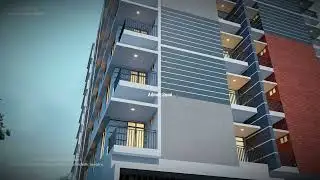 10 Floor Building 3D Walkthrough Animation | Realistic Architectural Visualization 