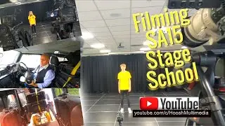 Filming the SA15 Stage school concert
