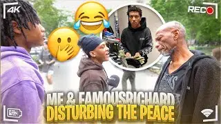 Me & Famouss RICHARD DISTURBING THE PEACE IN NYC *We Stole* ￼