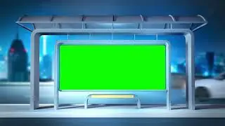 Advertise Board green screen effect, No copyright - free video, NP Creative