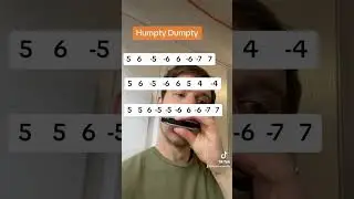 Humpty Dumpty (harmonica tabs)