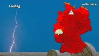 wetteronline.de: Neue Hitze und Unwetter (15.07.2015)