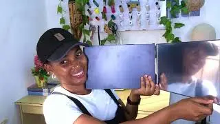 UNBOX MY THREE SIDED MIRROR WITH ME