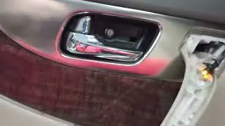 Infiniti fx35 как снять заднюю карту двери