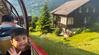 Most scenic train in Switzerland 🇨🇭 Brienz Rothorn Bahn 🚂