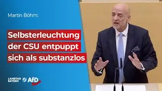 Selbsterleuchtung der CSU entpuppt sich als substanzlos.