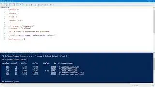 PowerShell - Variables