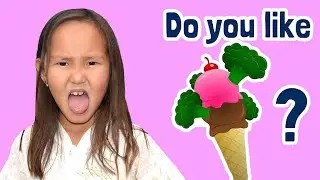 Do You Like Broccoli Ice Cream? with Roma and Myrzayim,Тебе нравится мороженое с брокколи? Мырзайым