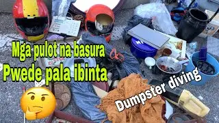 Mga Nakukuha sa basurahan ibinibinta ng ibang lahi na nagdudumpster diving