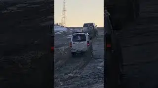 Подъём в самую распутицу #nissan #mitsubishi #уаз #suzuki ##jimny #l200 #jeep
