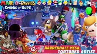 World 5: Barrendale Mesa - 4: Tortured Artist [Mario + Rabbids: Sparks of Hope]