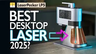 Best Desktop Laser of 2025? LaserPecker LP5 Review & Tests + Depth Map in Photoshop for Logos