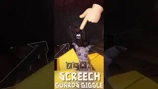 Roblox DOORS : Punishing Giggle but Screech Saved him 
