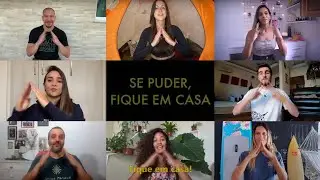 A natureza estará lá! Por hora, se puder, fique em casa! 
