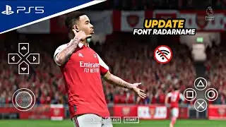 eFootball PES PPSSPP 2023 by MP - Update Font RadarName Best GraphicsHD Commentary Peter Drury